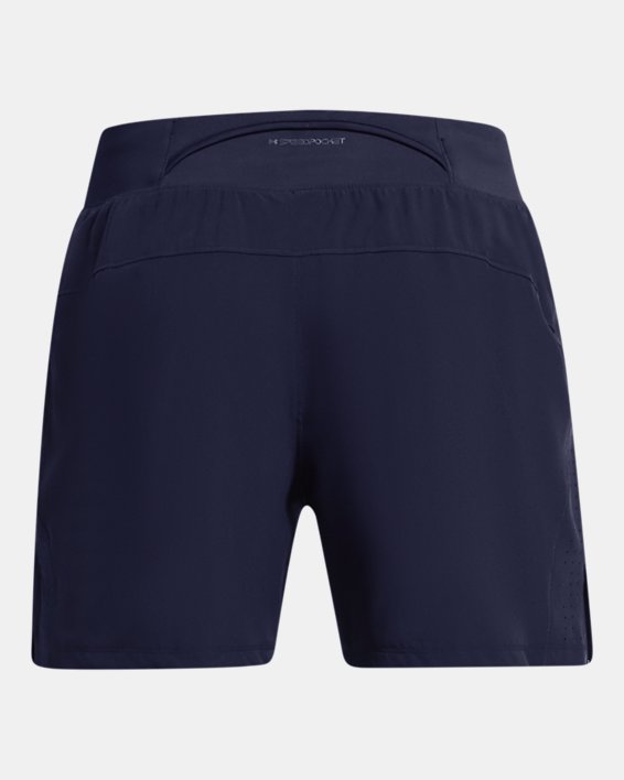 Men's UA Launch Elite 5'' Shorts in Blue image number 7